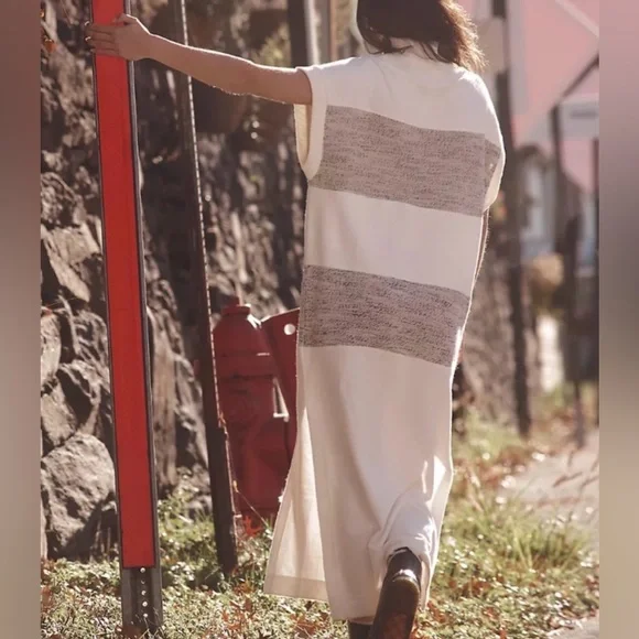 Daily Practice by Anthropologie Poncho Midi Dres - Picture 3 of 5